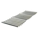 Vestil Decking Open-Area Pallet Rack, Steel, Size 1.5 H x 96.0 W x 38.5 D in | Wayfair PCH-96