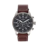 Citizen Eco-Drive Men's Avion Leather Chronograph Watch - CA4210-24E, Size: Large, Brown