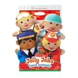 Melissa & Doug Jolly Jobs Hand Puppets, Multicolor