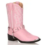Lil Durango Girls' 10-in. Rhinestone Cowboy Boots, Girl's, Size: 5, Pink