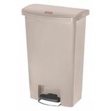 RUBBERMAID COMMERCIAL 1883458 13 gal Plastic Rectangular Trash Can