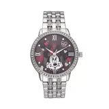 Disney's Minnie Mouse Women's Crystal Watch, Multicolor