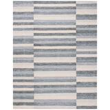 Brown/Gray Area Rug - George Oliver Whittlesey Striped Hand-Woven Flatweave Cotton Gray Area Rug Cotton in Brown/Gray | Wayfair WADL1995 25585458