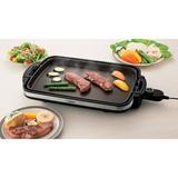 Zojirushi Gourmet Sizzler® Electric Griddle, Stainless Brown Cast Iron/Ceramic in Gray, Size 4.38 H x 15.0 D in | Wayfair EA-DCC10XJ