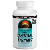 Daily Essential Enzymes 240 Capsules, Source Naturals