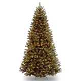 9-ft. Pre-Lit North Valley Spruce Artificial Christmas Tree, Green