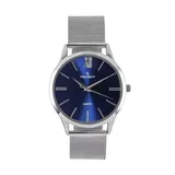 Peugeot Men's Slim Case Stainless Steel Watch, Grey