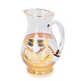 Classic Touch 59 oz. Pitcher Glass in Brown, Size 9.5 H x 5.0 W in | Wayfair CJA139