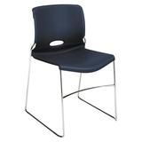 HON Olson Armless High Density Stackable Chair, Steel | Wayfair H4041.RE.Y