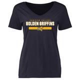 Women's Navy Canisius College Golden Griffins Team Strong T-Shirt