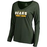 Women's Green Baylor Bears Team Strong Long Sleeve T-Shirt