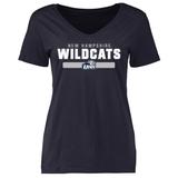 Women's Navy New Hampshire Wildcats Team Strong T-Shirt