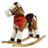 Rockin' Rider Henley Rocking Horse, Metal in Brown, Size 29.13 H x 11.81 W in | Wayfair 5-20403M