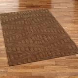 Caydon Rectangle Rug, 7'3" x 9'3", Chocolate