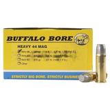 Buffalo Bore Ammunition 44 Remington Magnum 305 Grain Lead Long Flat Nose
