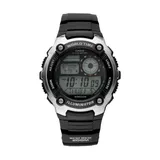 Casio Men's World Time Digital & LC Analog Watch, Black