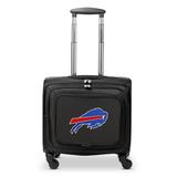 MOJO Black Buffalo Bills 14'' Laptop Overnighter Wheeled Bag