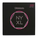 D'Addario NYXL45100 Nickel Wound Bass Guitar Strings - .045-.100 Regular Light Long Scale