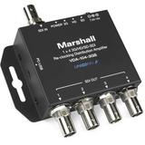 Marshall Electronics VDA-104-3GS 1x4 3G/HD/SD-SDI Reclocking Distribution Amplifier VDA-104-3GS