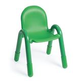 Angeles Baseline Preschool Chair Plastic in Green, Size 23.0 H x 16.5 W x 17.5 D in | Wayfair AB7913PG