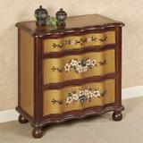 Majestic Marvels Floral Cabinet Natural Cherry , Natural Cherry