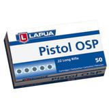 Lapua Pistol OSP Ammunition 22 Long Rifle 40 Grain Lead Round Nose