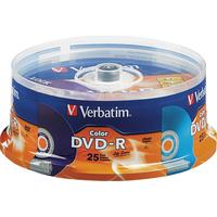 Verbatim 16x DVD-R Discs (25-Pack) - Multi - 98432