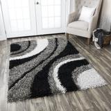 The Conestoga Trading Co. Hand-Tufted Area Rug Polyester in Gray, Size 72.0 W x 1.0 D in | Wayfair CNTC4152 27669769