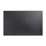 Black Leather Desk Pad w/out Rails, 38 x 24