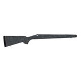 H-S Precision Pro-Series Rifle Stock Remington 700 ADL Short Action Factory Barrel Channel Synthetic Black with Gray Web