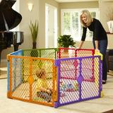 Toddleroo by North States Superyard Traveller Panel Play Yard Plastic, Size 26.88 H x 35.5 W x 8.0 D in | Wayfair 8769