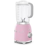 SMEG 50s Style Countertop Blender, Stainless Steel in Pink, Size 15.63 H x 7.76 W x 6.42 D in | Wayfair BLF01PKUS