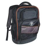 KLEIN TOOLS 55456BPL Tradesman Pro™ Laptop Backpack / Tool Bag, 25 Pockets,