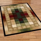 Autumn Crest Rectangle Rug Multi Earth, 2'7" x 4'2", Multi Earth