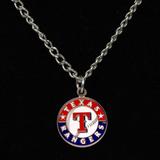 "Texas Rangers WinCraft Women's Logo Charm Necklace"