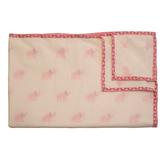 Naaya by Moonlight Elephant Stroller Blanket 100% Cotton in Pink, Size 48.0 H x 38.0 W x 0.25 D in | Wayfair PE-SB-OE1114