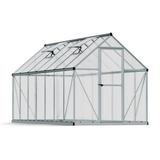 Canopia Mythos 6 Ft. W x 14 Ft. D Greenhouse Aluminum/Polycarbonate Panels in Gray, Size 81.9 H x 72.8 W x 169.2 D in | Wayfair HG5014