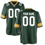 Youth Nike Green Bay Packers Custom Game Jersey