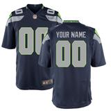 Youth Nike College Navy Seattle Seahawks Custom Game Jersey
