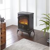 e-Flame USA Hamilton Electric Stove in Black, Size 21.6 H x 14.8 W x 10.0 D in | Wayfair EF-BLT04