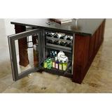 Perlick 40 Bottle & 45 can C-Series Freestanding Wine Refrigerator in Gray, Size 34.25 H x 24.0 W x 23.88 D in | Wayfair HC24WB-4-4R