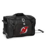 MOJO Black New Jersey Devils 22" 2-Wheeled Duffel Bag