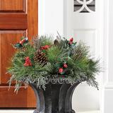 Mixed Pine & Berry Planter Insert - Ballard Designs