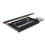 3M Adjustable Underdesk Keyboard Drawer 26.4" H x 17.3" W Desk Keyboard Tray Metal in Black, Size 26.4 H x 17.3 W x 3.2 D in | Wayfair MMMKD45