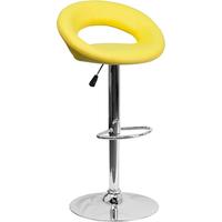 Flash Furniture Ds-811-yel-gg Contemporary Yellow Vinyl Rounded Back A