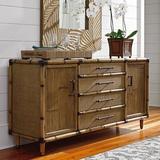 Tommy Bahama Home Twin Palms Buffet Table Wood in Brown, Size 35.0 H x 72.0 W x 20.0 D in | Wayfair 01-0558-852