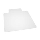 Offex Hard Floor Beveled Edge Chair Mat in White, Size 36.0 W x 48.0 D in | Wayfair OF-MAT-131858-GG