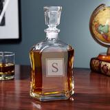 Home Wet Bar Argos Personalized 23 oz. Whiskey Decanter Glass, Size 10.75 H x 5.0 W in | Wayfair 4070R