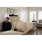 Royal Heritage Home Williamsburg Richmond Single Coverlet Cotton in White, Size Queen | Wayfair 18040