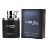 Yacht Man Black 3.4 oz Eau De Toilette for Men